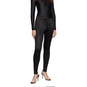 SKIMS Black Disco Trousers - Size M